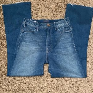 MotherThe Hustler High Waist Ankle Flare Jeans 27
